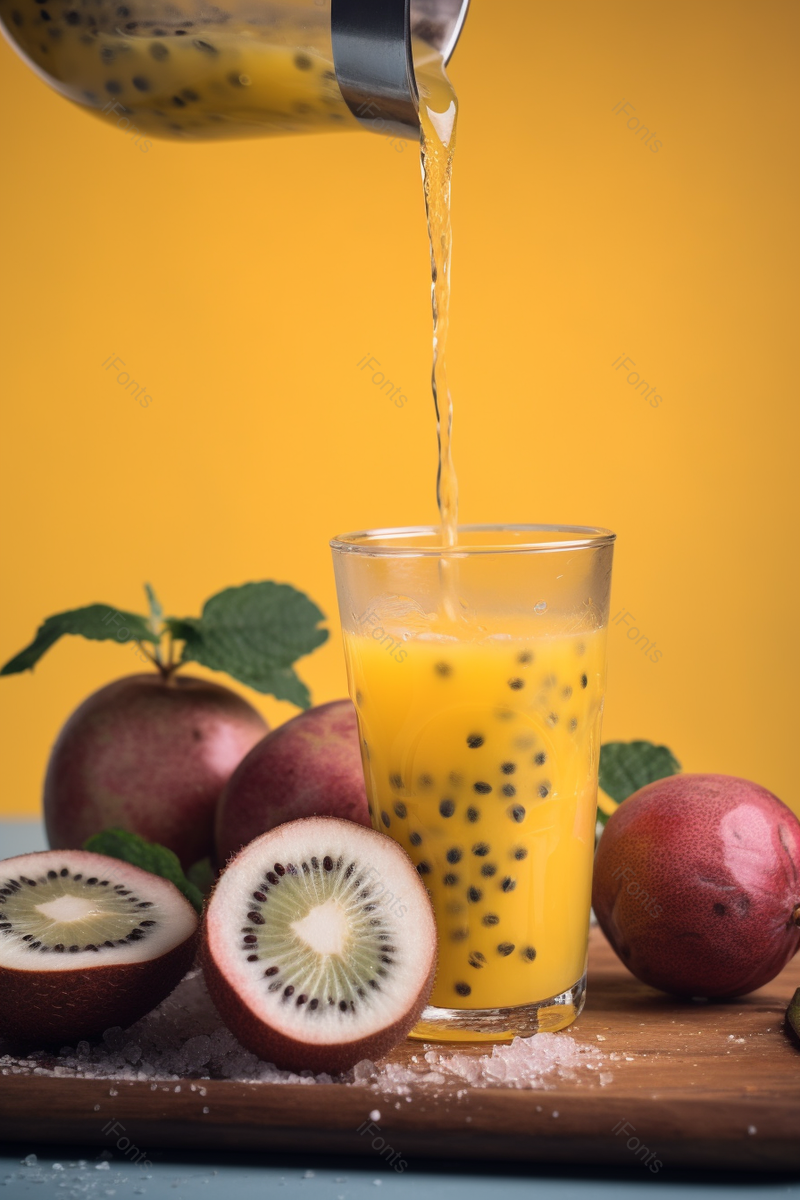 现榨百香果蜂蜜茶饮料,高清,摄影图,摄影图片,图片大全,摄影图免费下载